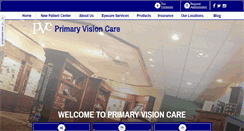 Desktop Screenshot of primaryvisioncare.net